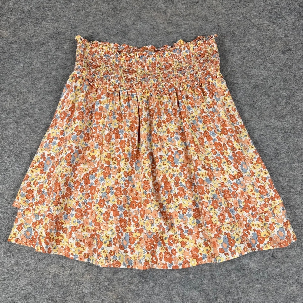 Rails Addison Tiered Skirt Multi Wildflower Womens Small S